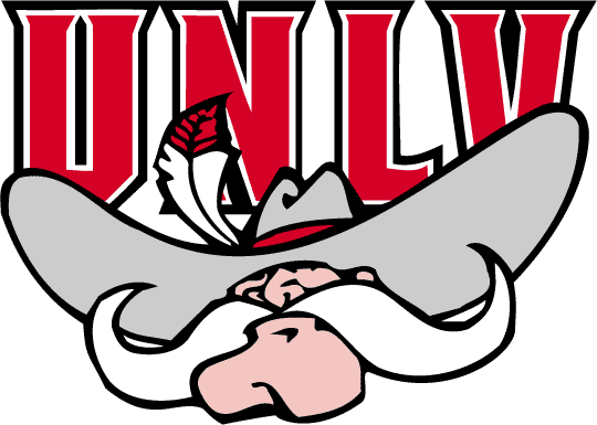UNLV Rebels 1995-2005 Primary Logo iron on transfers for T-shirts...